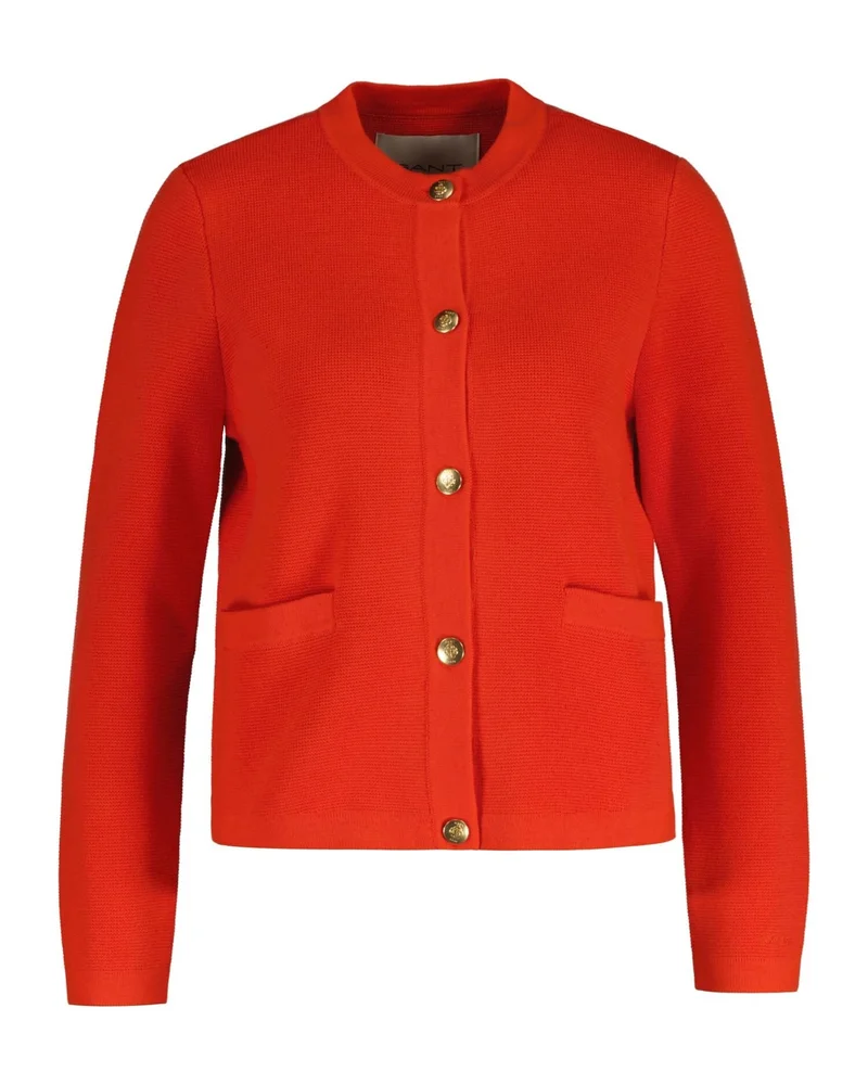 GANT  Cotton Knit Jacket for Women | Best Price UAE