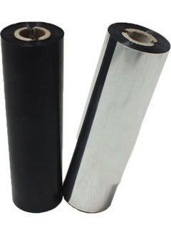 On Roll Paper 110mm x 74M (6 Rolls) Wax Ribbon 