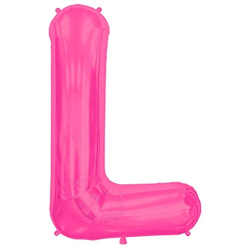 Folat NorthStar Letter L-Magenta, 34", Pink - Image 1