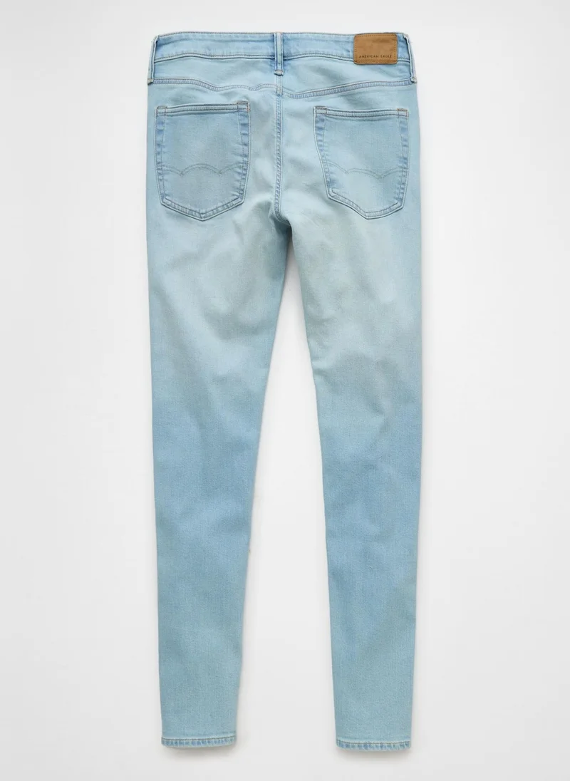 امريكان ايجل Airflex+ Rinse Wash Skinny Fit Jeans