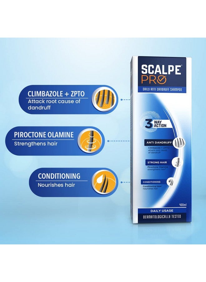 Scalpe Pro Anti Dandruff Shampoo 400Ml - Image 4