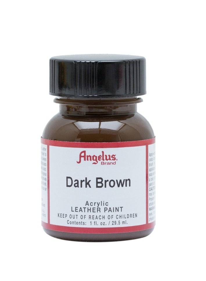 Angelus Leather Paint 1oz Dark Brown
