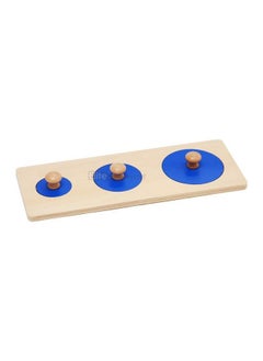 Elite Montessori Geometric Multiple Shape Wooden Puzzle Toddler Preschool Sensorial Toy Learning Material (Style B)  - Image 2