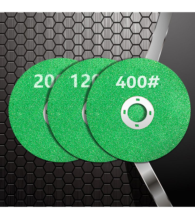 3Pcs 100 400 600 Grit Resin Grinding Discs For Metal Polishing Rust Removal - Image 5