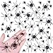 KOMIDK 100 Pieces Plastic Spider 3 Sizes Spider Toys Black Fake Spiders Fake Spider for Halloween Prank Props Home Party Decorations - Image 2