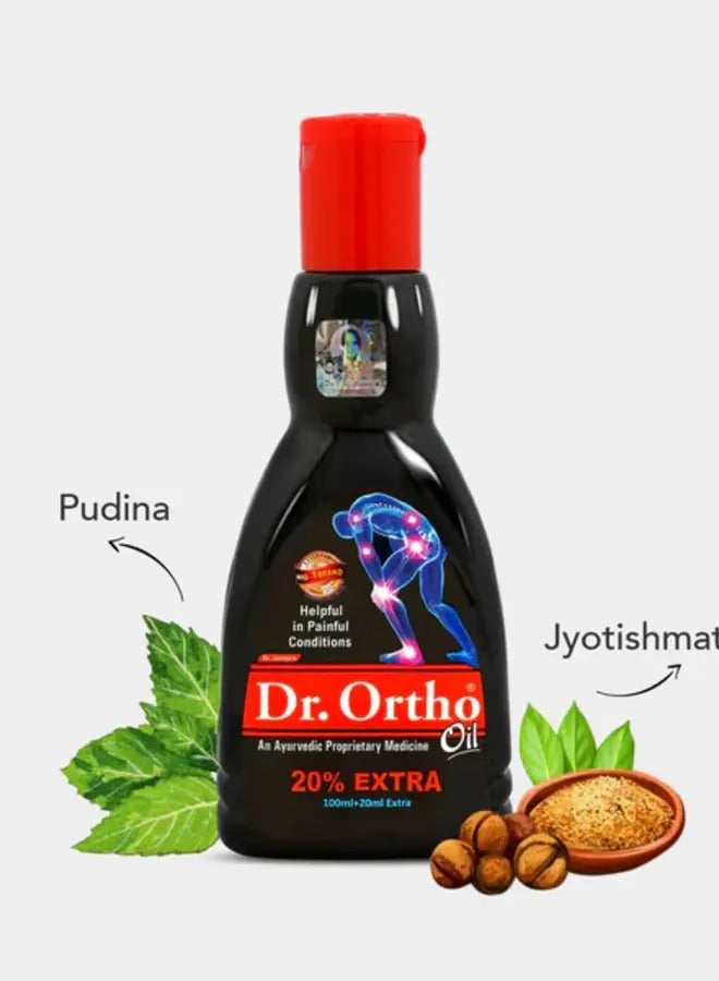 Dr. Ortho Ayurvedic Oil - Herbal Extract, Relieves Pain & Stiffness - Image 2