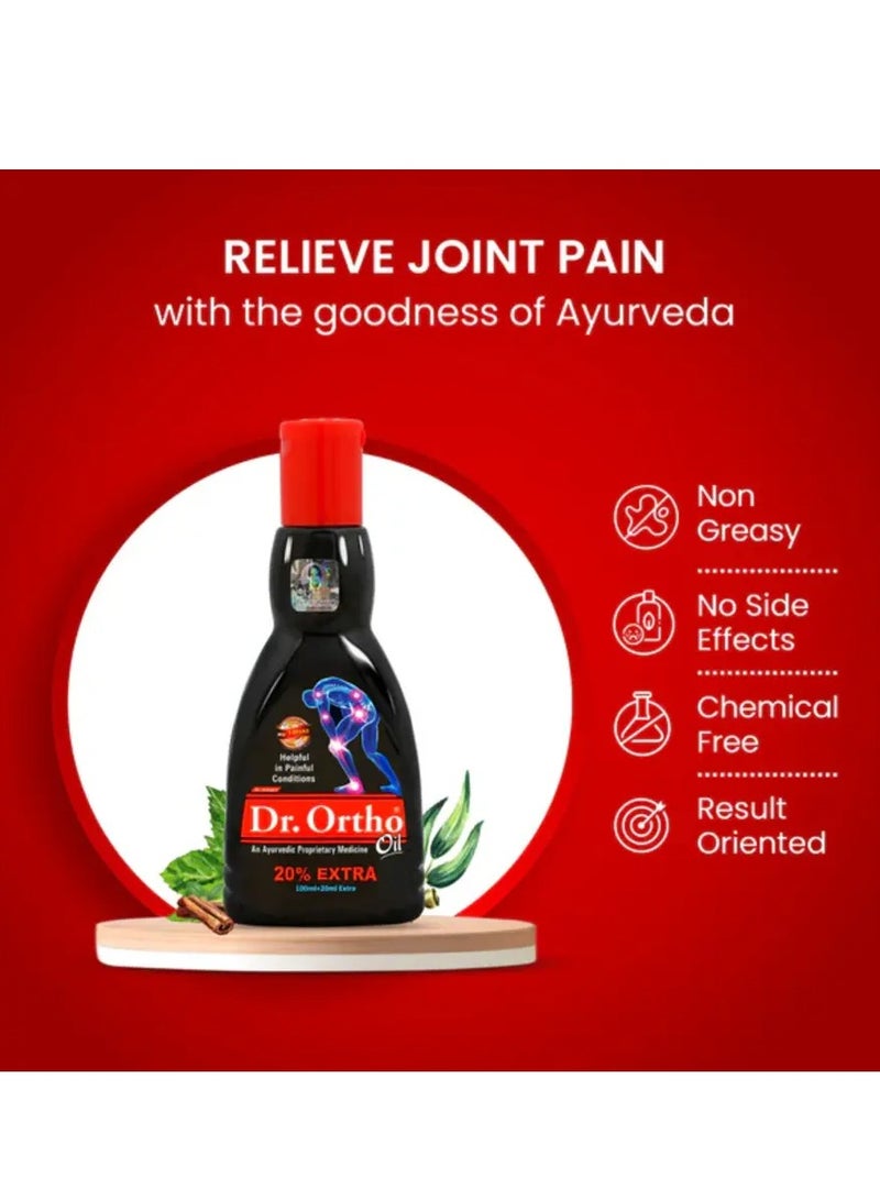 Dr. Ortho Ayurvedic Oil - Herbal Extract, Relieves Pain & Stiffness - Image 5