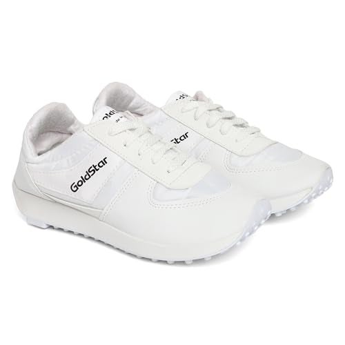 Gold Star GOLDSTAR 602 Men’s Latest Stylish Casual Sneakers Shoes | Lace-Up Lightweight Sports Running Shoes for Men | Comfortable Walking, Gym Training, Trekking, Hiking, Jogging, Party & Footwear - Image 1