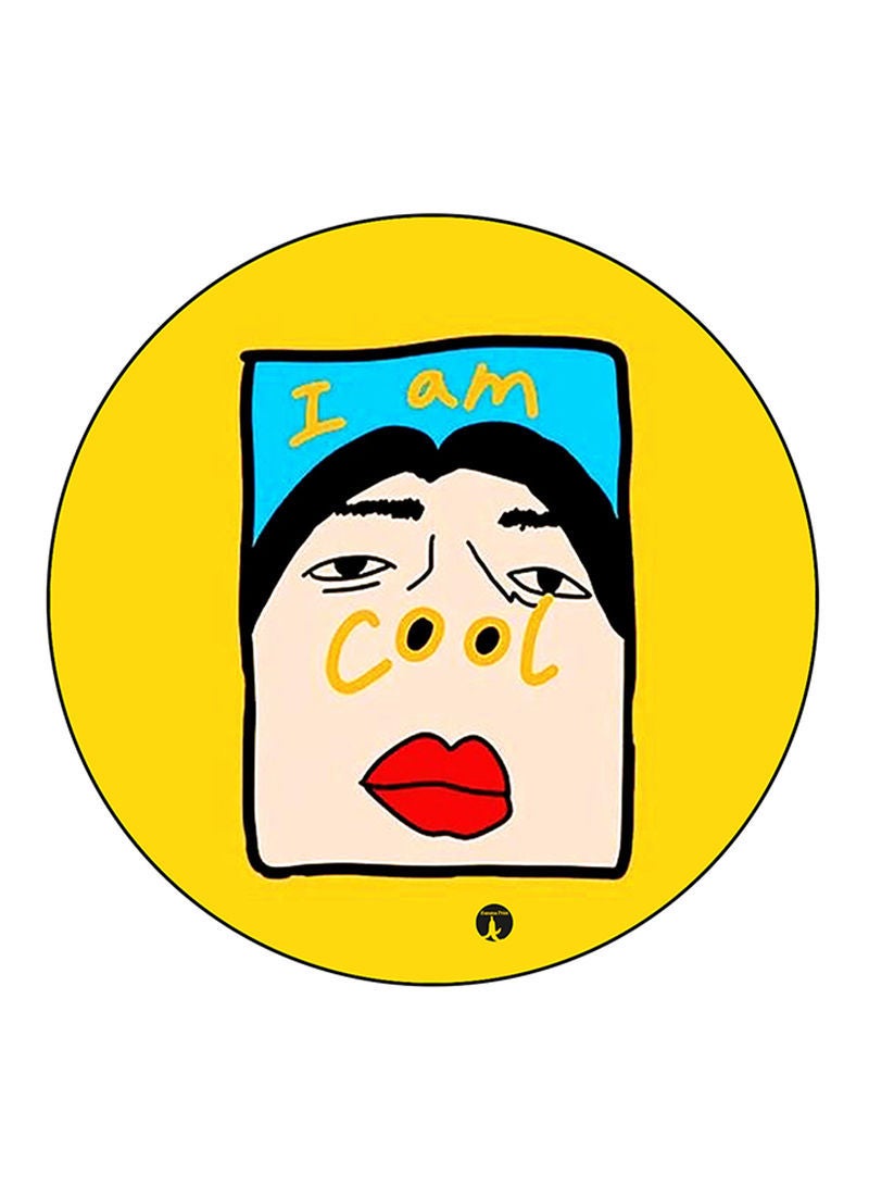 RKN English Phrases Printed Mouse Pad  Multicolour