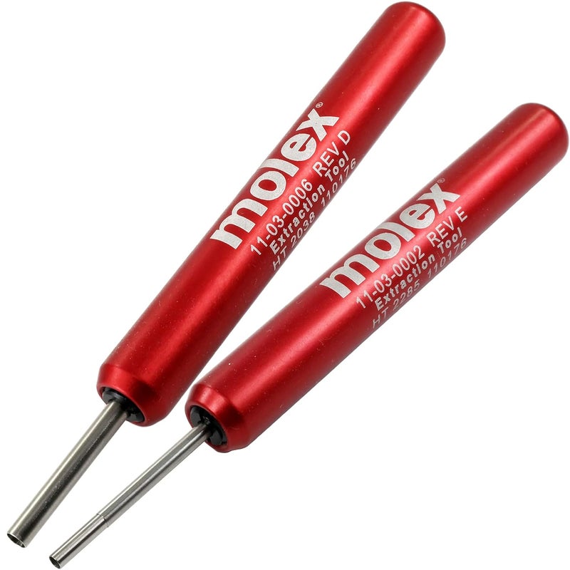 Molex .062 & (.093”) Extractor Tool, pin & Socket, Male, Female Terminals Remove - Image 1