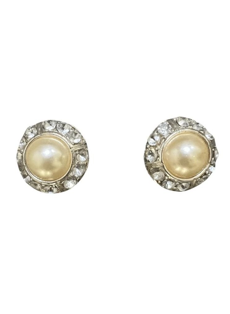 VENTIUP Fashionable Pearl Stud Earrings - Image 1