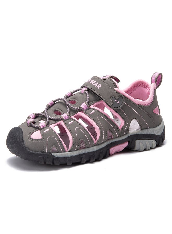 Habib Bear Brand Summer New Children's Beach Sandals Baotou Sandals Lightweight Girls Sandals
