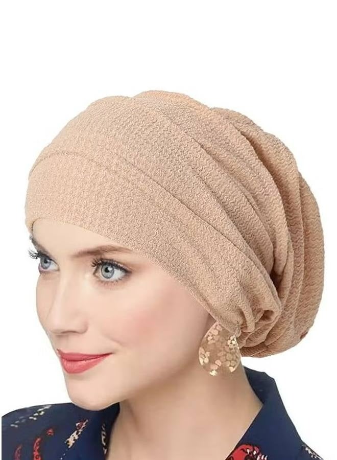 قبعة حجاب نسائية تحت الوشاح، قبعة صغيرة، عصابة رأس، قبعة حجاب إسلامية، عمامة، وشاح داخلي للحجاب الإسلامي، قبعة سفلية، قبعة محبوكة ناعمة، قبعة أنبوبية للنساء والفتيات - Image 1