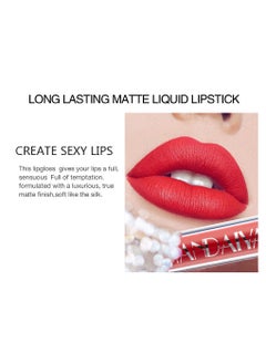 Lipstick Matte Liquid Lipsticks Makeup For Women Velvet Long Lasting Waterproof Highly Pigmented Colour Quick-Drying, Smudge-Proof, Nourishes, Conditions, Ultra Soft Moisturizes - pzsku/ZEA31523888094E6D83A4Z/45/_/1701760560/2ed0f972-c3eb-4e75-901d-af5510689b81