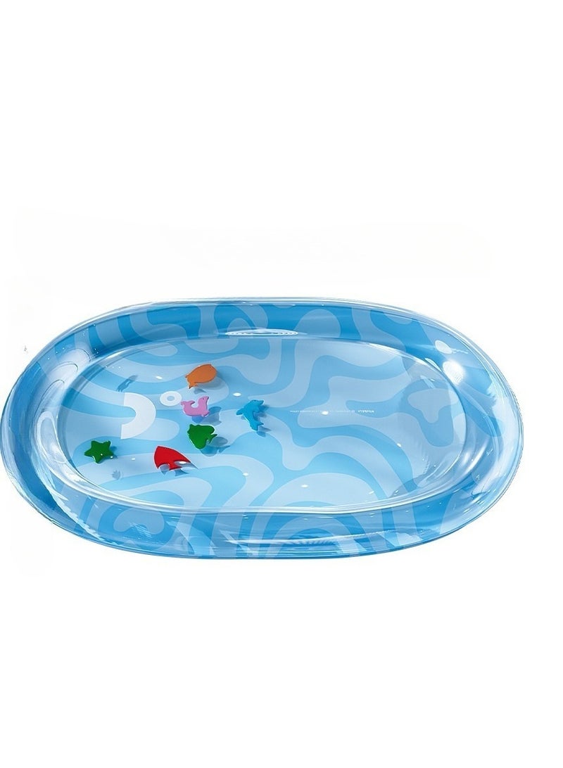 Generic Summer New Cooling Gel Pet Ice Mat - PVC Waterproof & Scratch-Resistant Dog/Cat Bed with Cooling Pad+Air pump  - Image 2