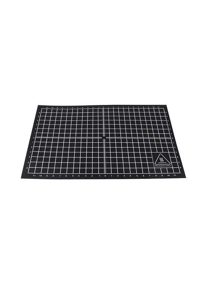 NIBEMINENT Stick Heated Tape For 3D Printer 200x300millimeter Black  - Image 1