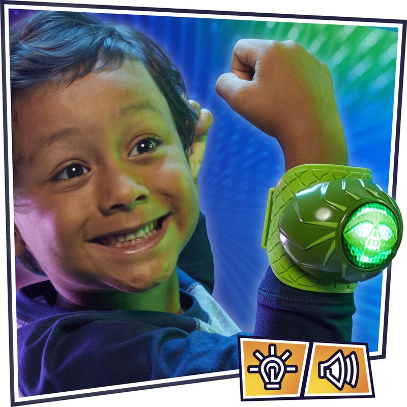 PJMASKS طقم ألعاب بي جي ماسكس جيكو باور مع 2 شخصية متحركة، مركبة، سوار، قناع زي، للأطفال من 3 سنوات فما فوق - Image 4