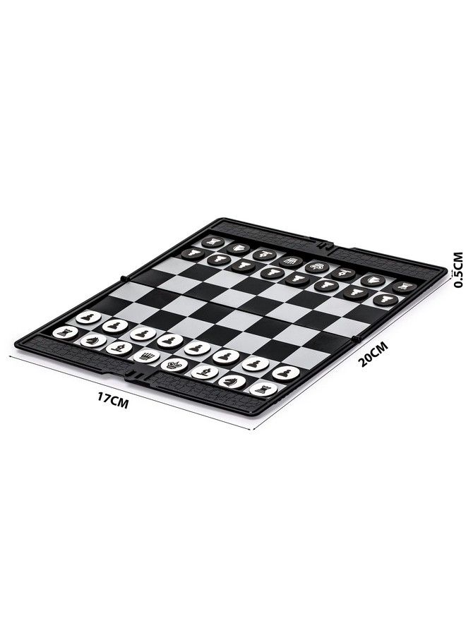 Yellow Mountain Imports Magnetic Travel Foldable Chess Wallet Set (7.9Inch) Portable & Perfectly Travelsize  - Image 5