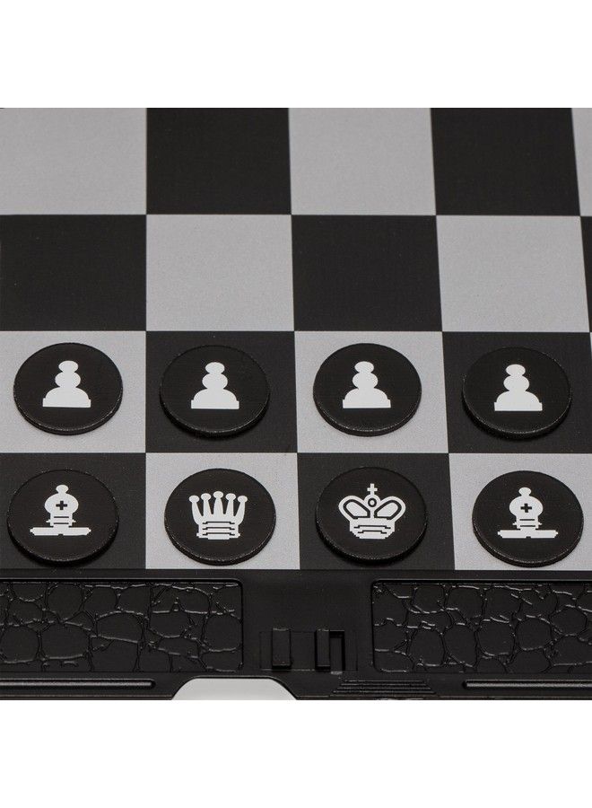 Yellow Mountain Imports Magnetic Travel Foldable Chess Wallet Set (7.9Inch) Portable & Perfectly Travelsize  - Image 3