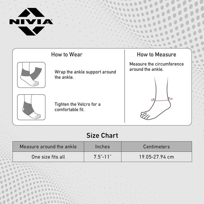Nivia Neoprene Orthopedic Ankle Support - Image 2