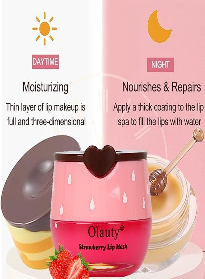 ZARICS 8 PCS Honey Balm Lip Balm, Honeybalm, Strawberry, Watermelon, Apple, Lime, Cherry, Mint, Grapes & Peach Flavors, Prevention Dry & Cracked Lip Scrubs, Mothers Day Gifts, Teacher Appreciation Gifts - Image 3