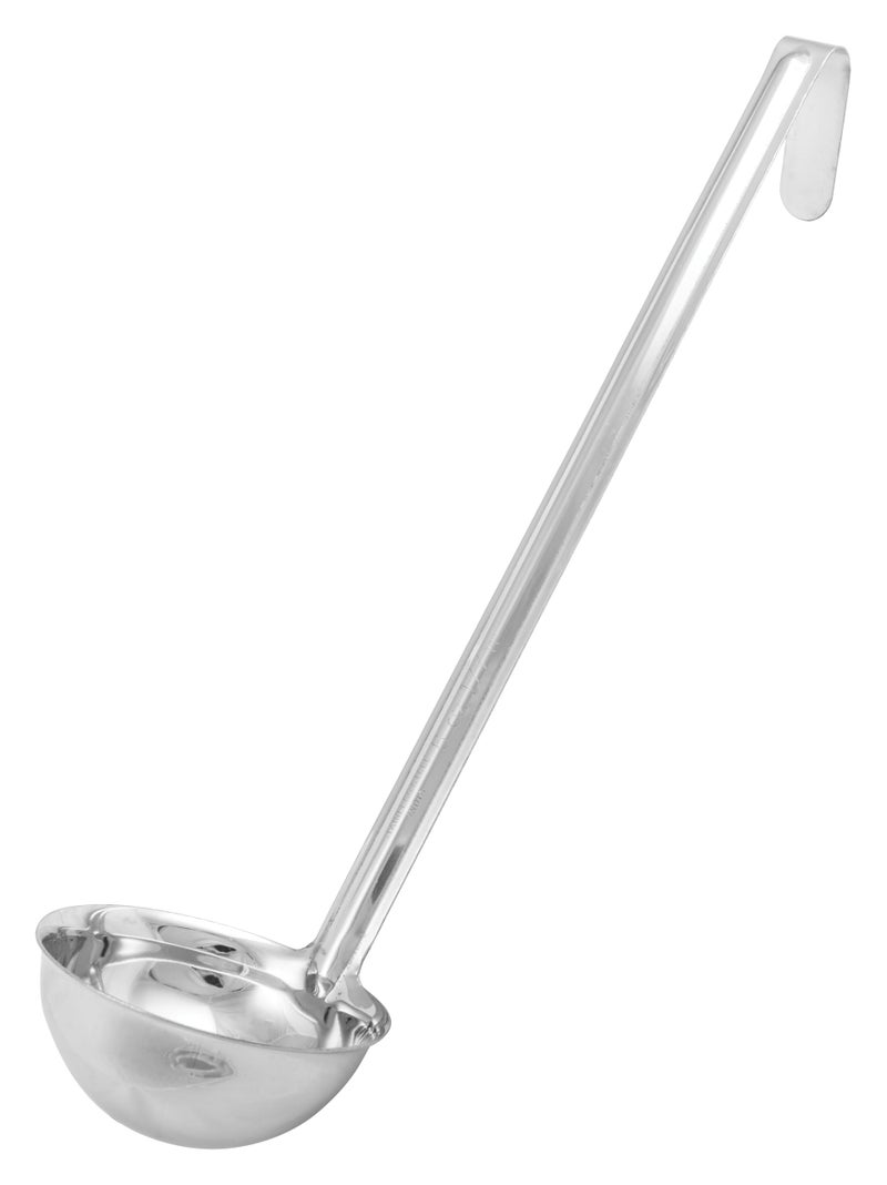 Winco Prime One Piece Stainless Steel Ladle NSF Listed 6 Ounce