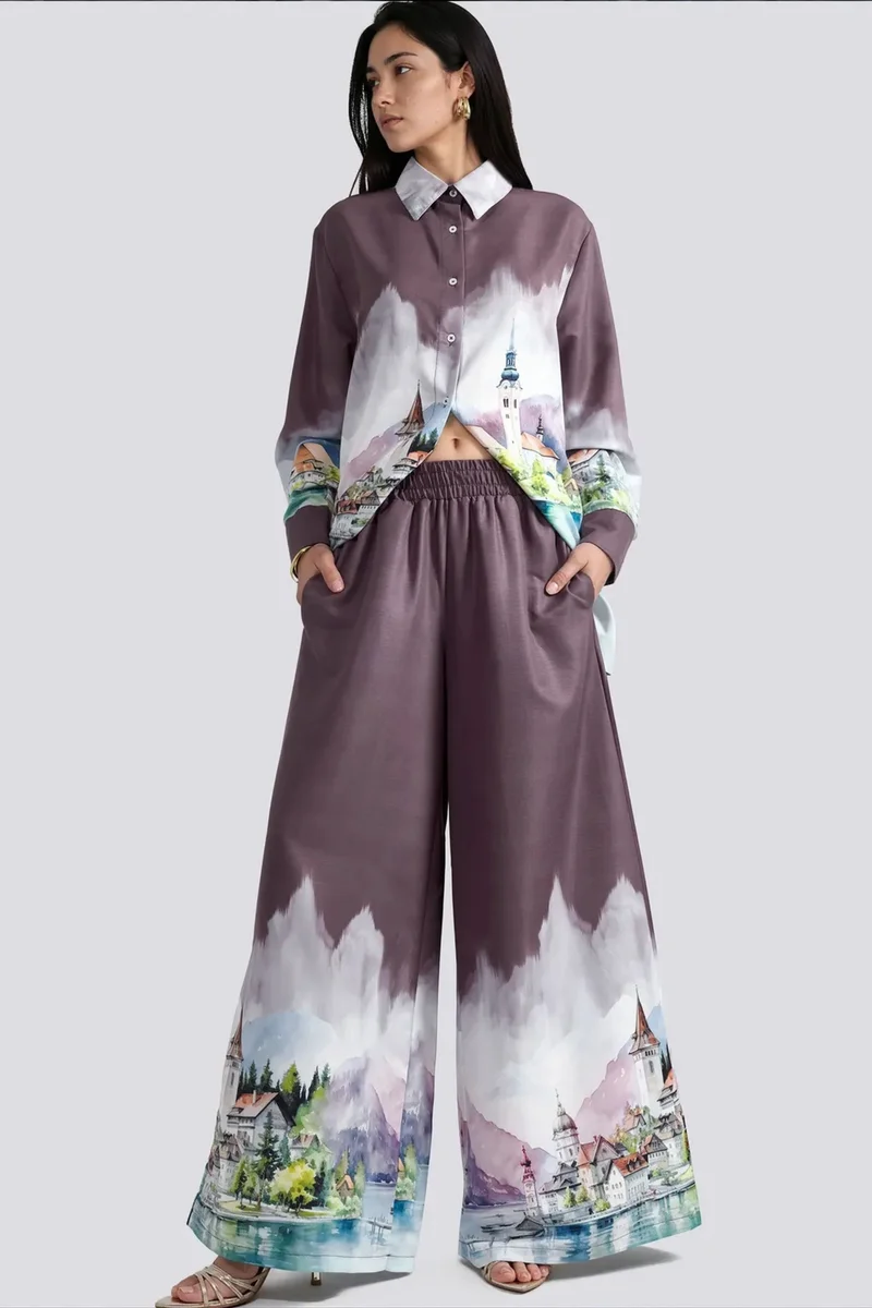 جينيفر Women's Two-Piece Coord Set