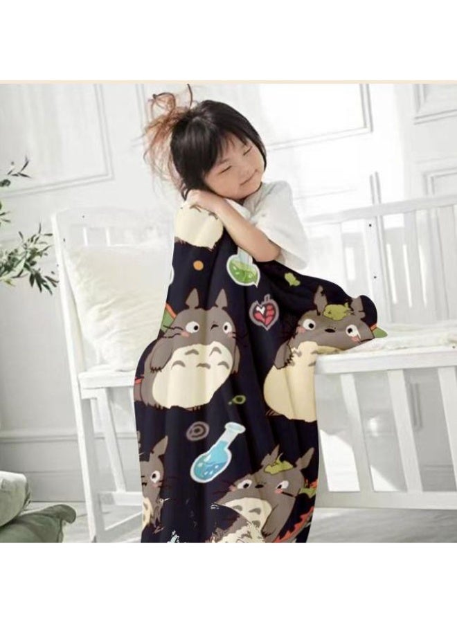 general Baby and children's cartoon flannel thin blanket (warm and comfortable, suitable for sleep, game use) 70cm*100cm - Image 3
