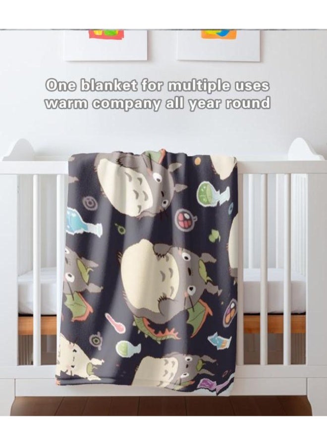 general Baby and children's cartoon flannel thin blanket (warm and comfortable, suitable for sleep, game use) 70cm*100cm - Image 4