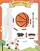 LAKINGO Basketball Piata Includes Wooden Stick Blindfold and Confetti 13x13x3 Perfect for Sports Party Decorations and Basketball Pinatas for Birthday Party - Image 4