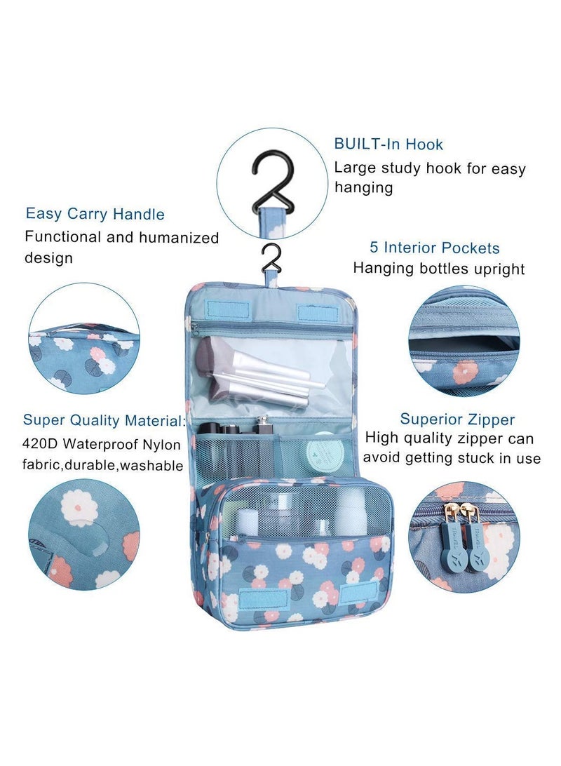 RollsTimi  Multifunctional Travel Toiletry Bag with Hanging - Image 3