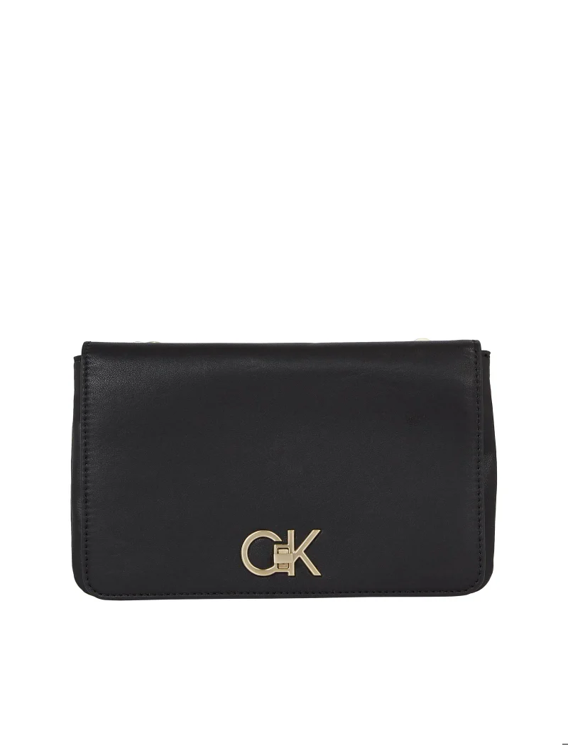 CALVIN KLEIN Women's Slim Crossbody Bag, Black