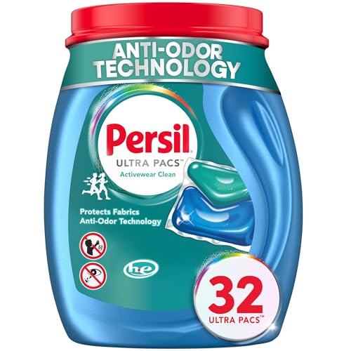 Persil Ultra Pacs Activewear Clean Laundry Detergent, 32 count - Image 1