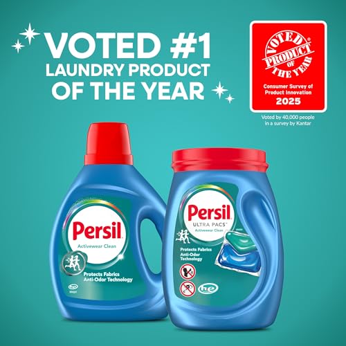 Persil Ultra Pacs Activewear Clean Laundry Detergent, 32 count - Image 5