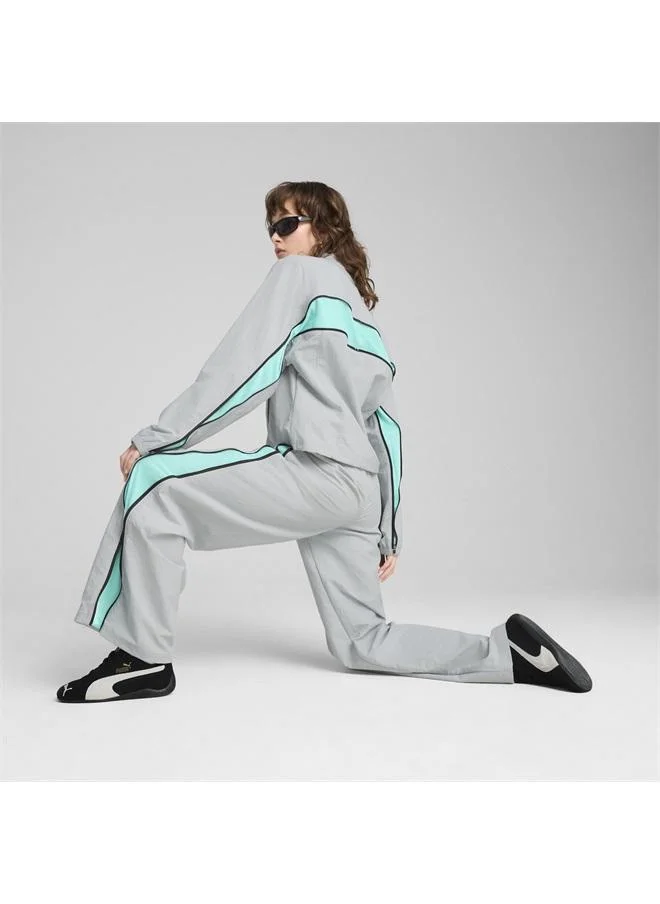 Puma Flat Light Gray DARE TO Oversized Zip-Off Woven Jacket Women for Women | Best Price UAE