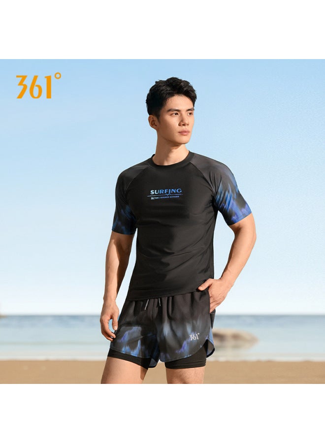 361 Men's Swimsuit Set, Men's Hot Spring Swimwear, Large Size Anti-embarrassment, Adult Swimming Gear For Swimming Pools
