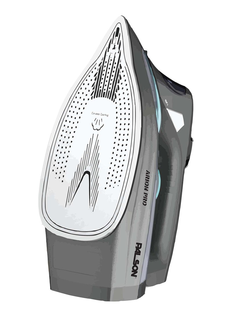 PALSON Steam Iron, LED Display, 2200W, 4 Heat Settings - Image 2