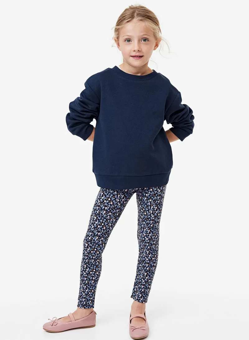 اتش اند ام Kids 3 Pack Brushed Inside Assorted Leggings