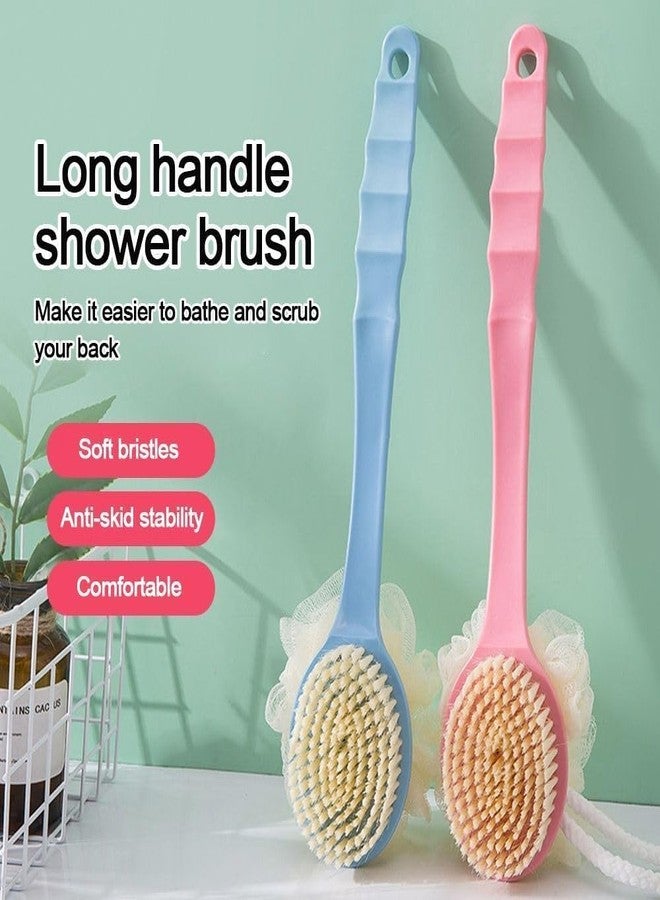 Riviox Double Side Bath Scrubber - 2 in-1 Brush for Gentle and Effective Cleansing, Exfoliating, and Massaging - Image 4