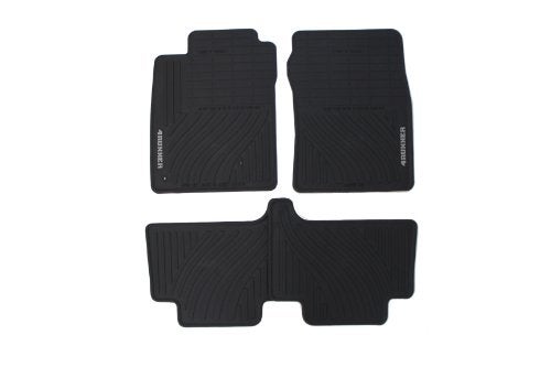 TOYOTA Genuine Toyota Accessories PT9088909020 Front and Rear AllWeather Floor Mat Black Set of 4 - Image 1