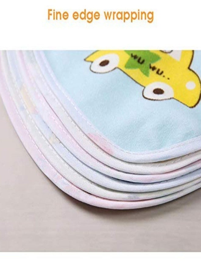 MELVIS Fastdry Bibs - 6pcs | Baby bibs for 6 to 12 months | Bibs for new born baby 0 to 6 months | Waterproof Spill Resistant Bibs | Soft cotton bib | Infant Apron - Image 5