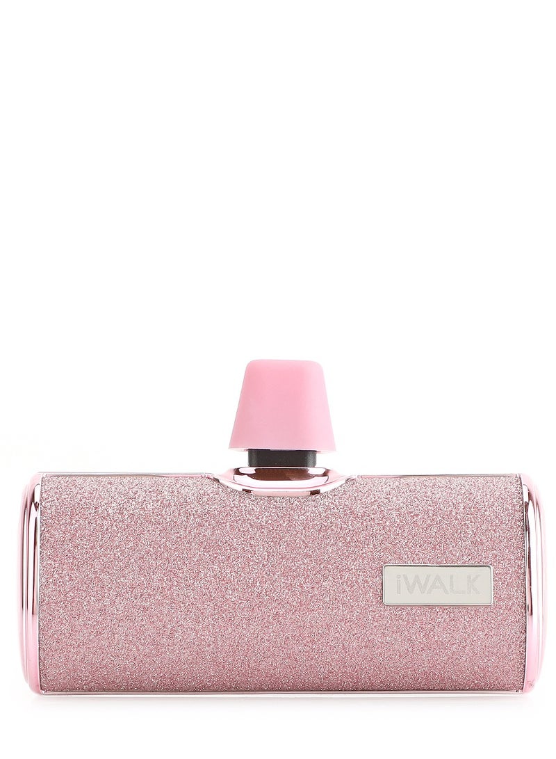 آيووك بنك الطاقة المحمول الصغير iWALK بنك طاقة صغير محمول بسعة 4500 مللي أمبير، بنك طاقة صغير محمول 4500 مللي أمبير، بنك طاقة صغير، نوع لايتنينج ماسي-وردي - Image 2