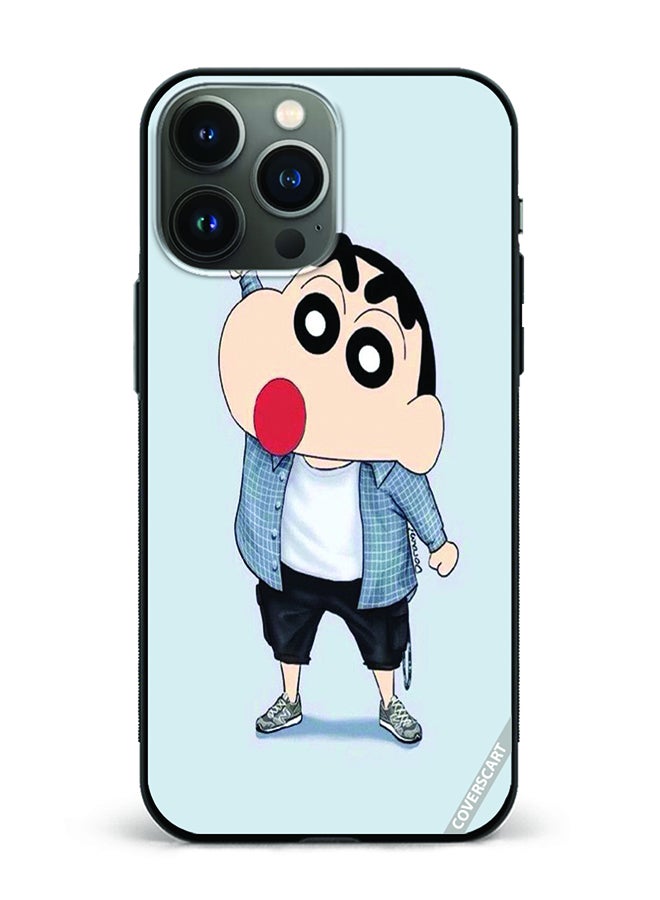COVERSCART Protective Case Cover For Apple iPhone 14 Pro Max Shinchan Design Multicolour