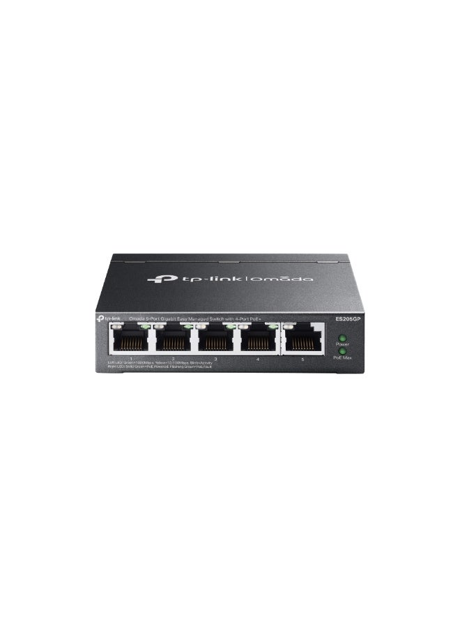 Tp-link Tl Omada 5-Port Gigabit Easy Managed Switch with 4-Port PoE+ - Image 4