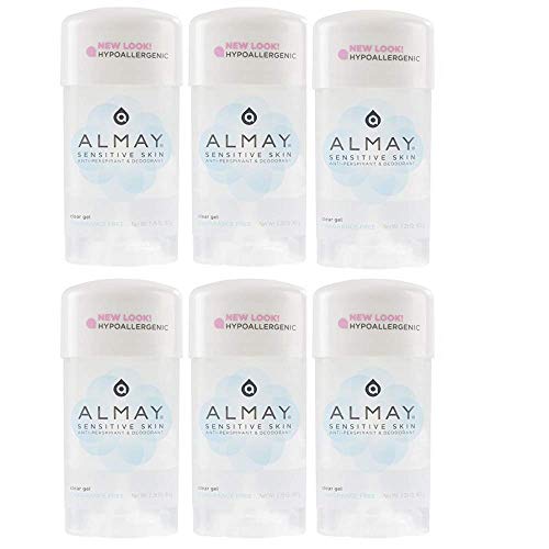 FF Almay Sensitive Skin, Clear Gel Fragrance Free - 2.25 oz, (Pack of 6) - Image 5