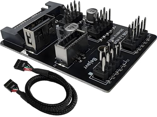 Bejavr Multi Port Internal USB Hub 5 Internal USB 20 Ports Motherboard USB Splitter 9Pin USB 20 Header Splitter - Image 3