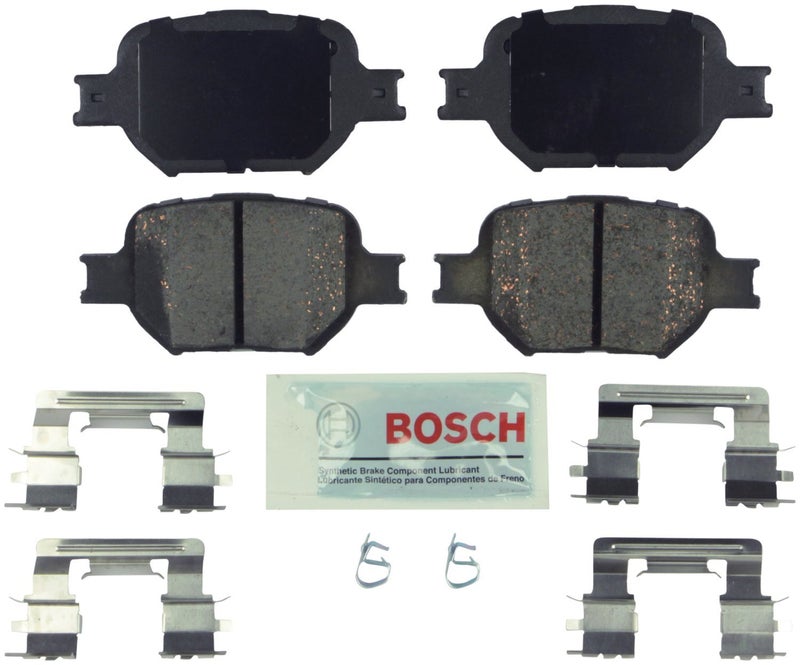 BOSCH BE817H Blue Ceramic Disc Brake Pad Set With Hardware - Compatible With Select Scion tC; Toyota Celica; FRONT - Image 2