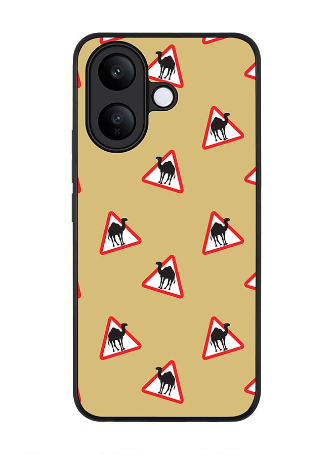 For vivo V60 Lite 5G / V60 Lite 4G Case,Slim fit Camera Protection, Shockproof Thin Phone cover  - Camel Signs