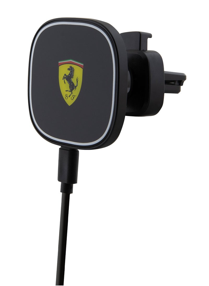 Ferrari - Magsafe Car Charger 15w - Black - Image 1