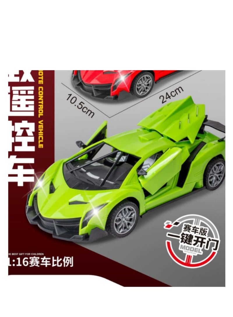 Remote Control Racing Car with Steering Wheel  - Image 1